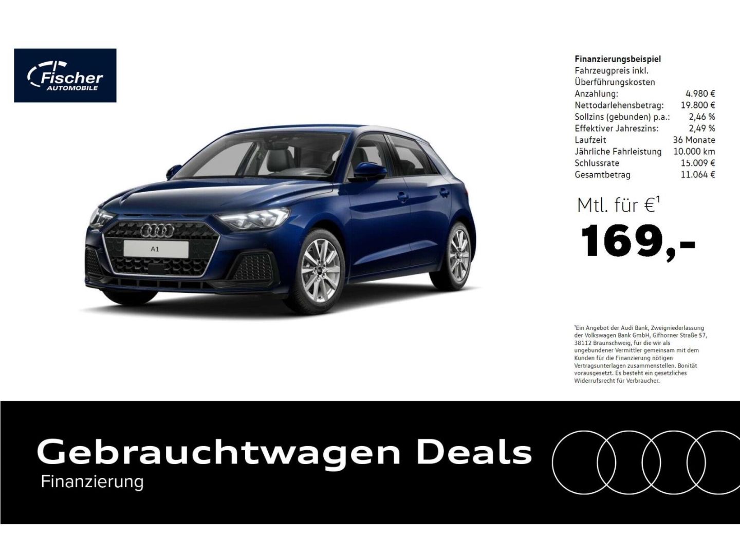 Audi A1 Sportback 30 TFSI advanced S-Tronic - Samsaru's Car Outlet