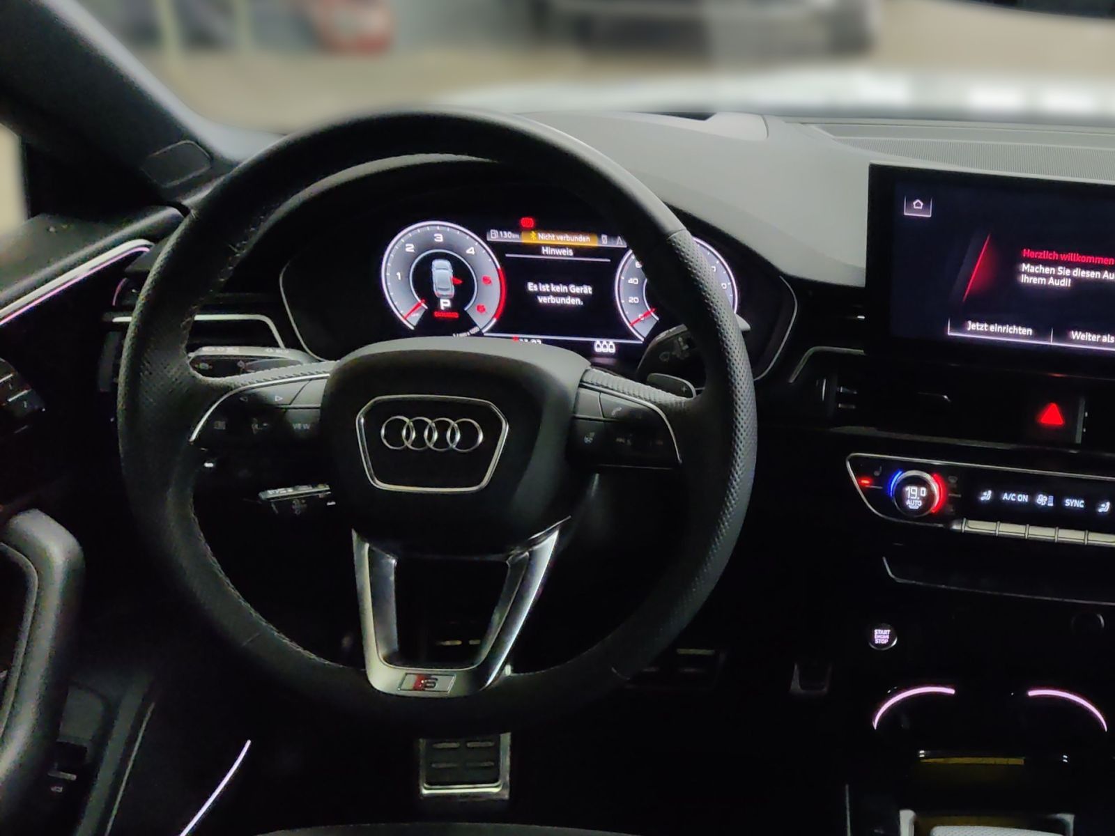 Audi A5 Sportback S-Line virtual cockpit B&O HuD AHK