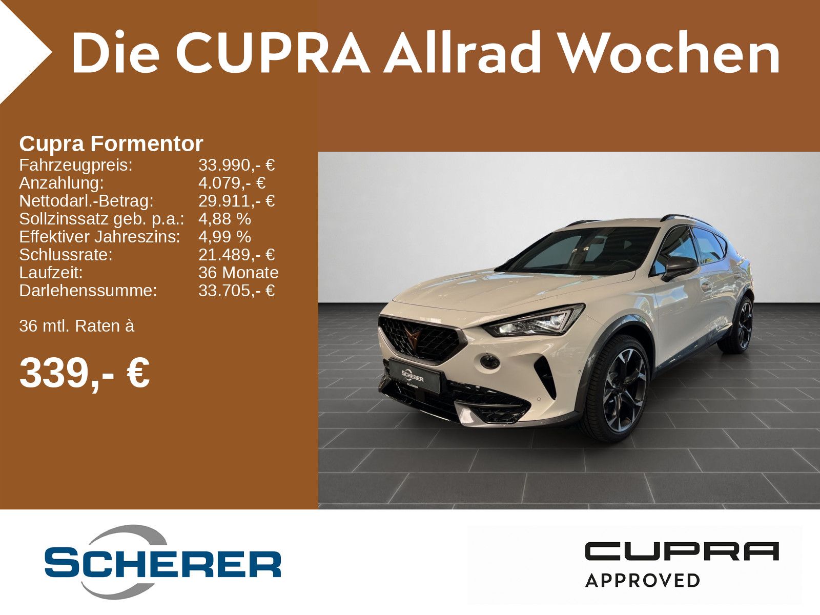 Cupra Formentor VZ 2.0 TSI 4DRIVE - Samsaru's Car Outlet