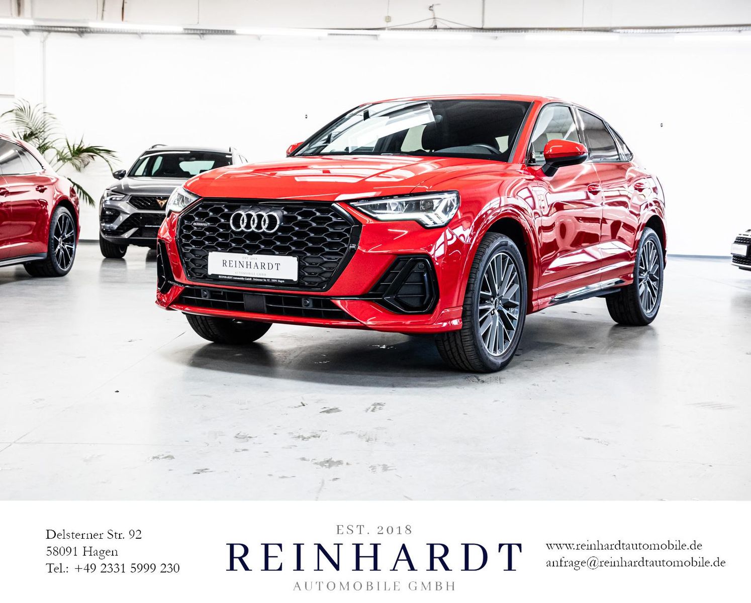 Audi Q3 SPORTBACK 40TFSi Q BLACK - Samsaru's Car Outlet