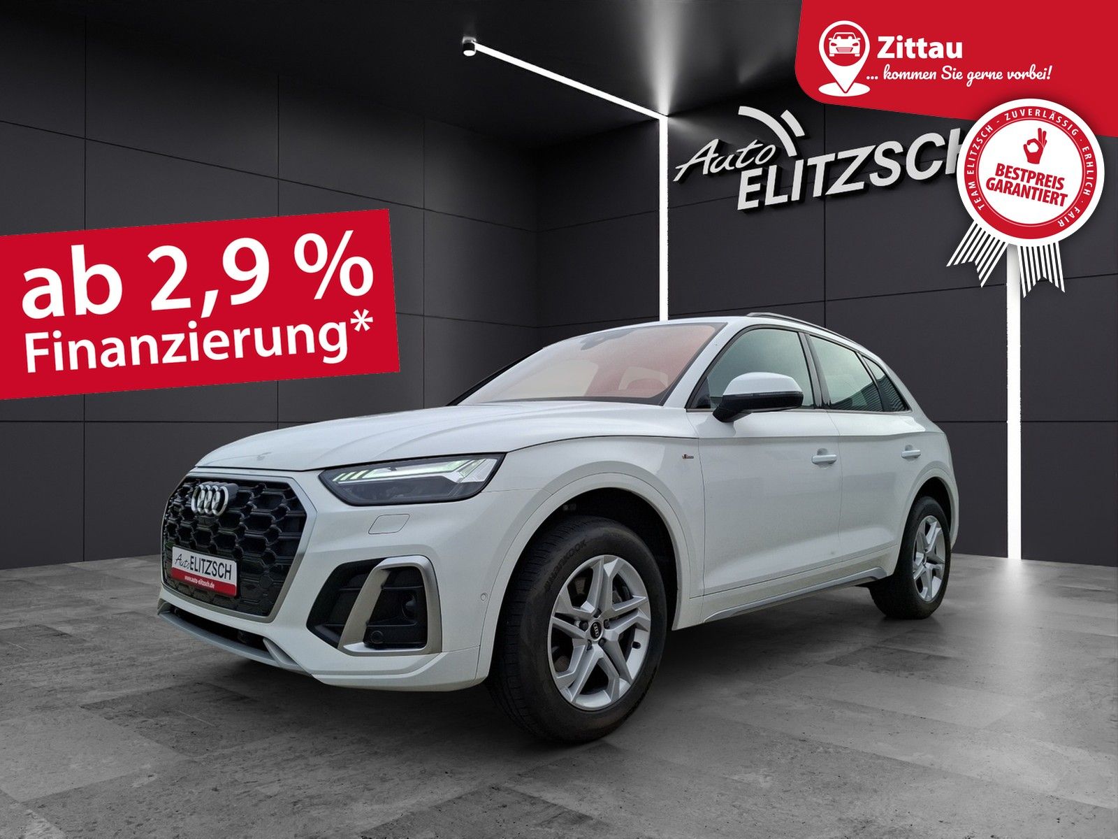 Audi Q5 40 TDI quattro S-line S-tronic STH Matrix AHK