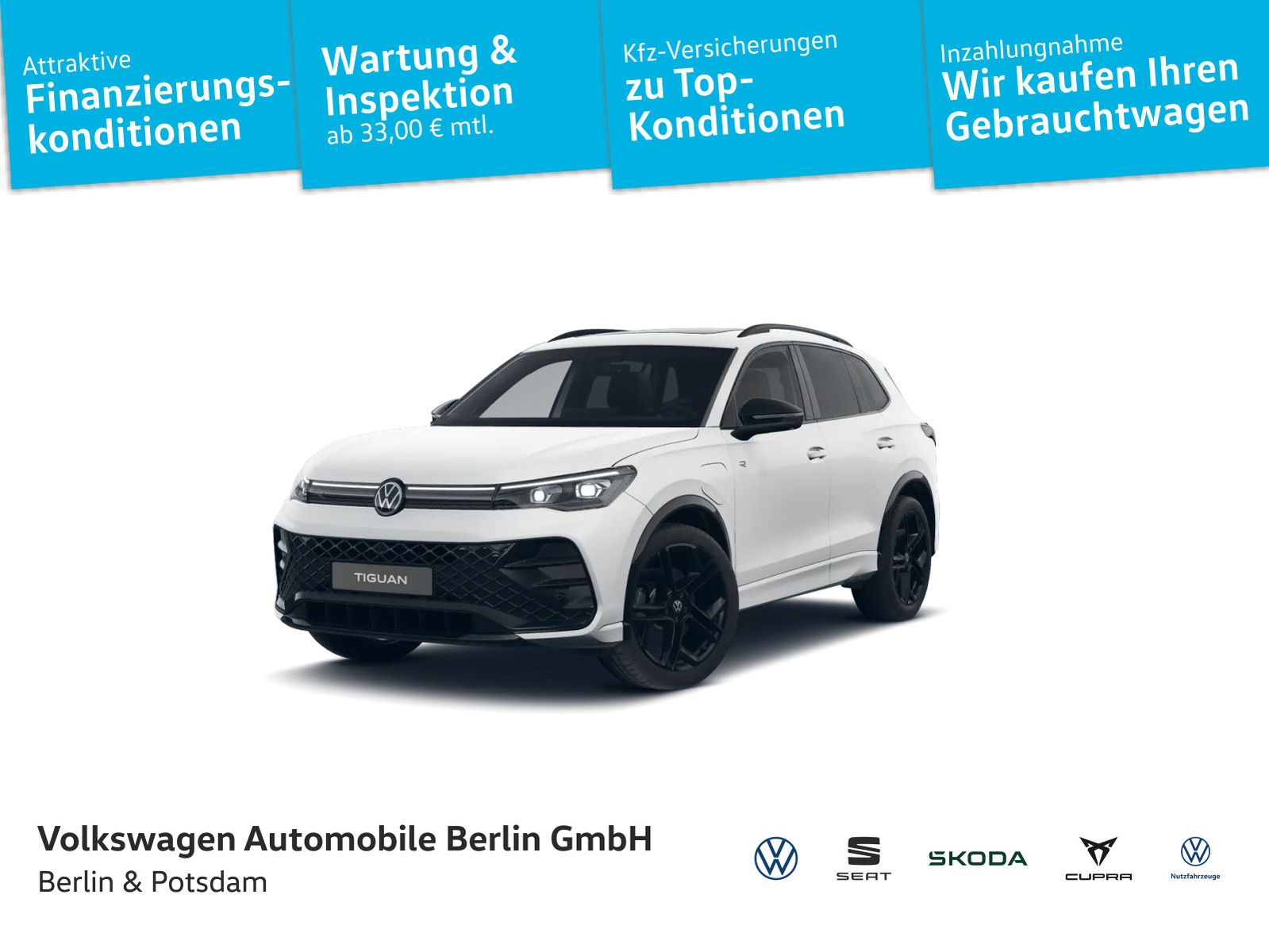 Volkswagen Tiguan 1.5TSI DSG eHybrid R-Line H&K P-DACH AHK