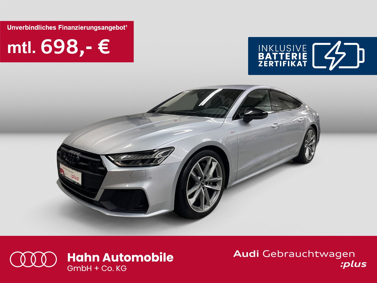 Audi A7 Sportback 50TFSIe quattro S-trc S-line HUD AH