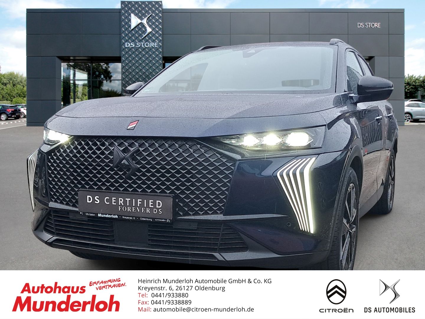 DS Automobiles DS7 E-Tense 4x4 300  Performance Line Plus 4x4 N