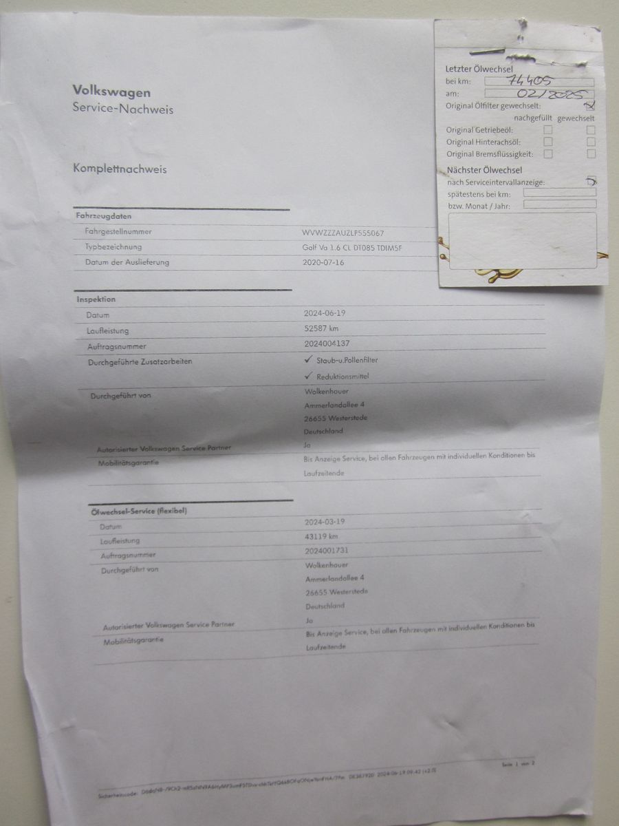 Volkswagen Golf VII Comfortline - Samsaru's Car Outlet