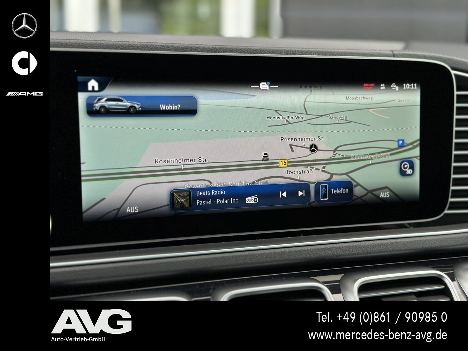 Mercedes-Benz GLE 450 d 4M AMG Pano HuD Air AHK Burmester 360°