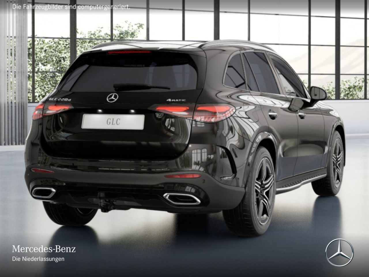 Mercedes-Benz GLC 220 d 4M AMG+NIGHT+PANO+360+AHK+BURMESTER+9G