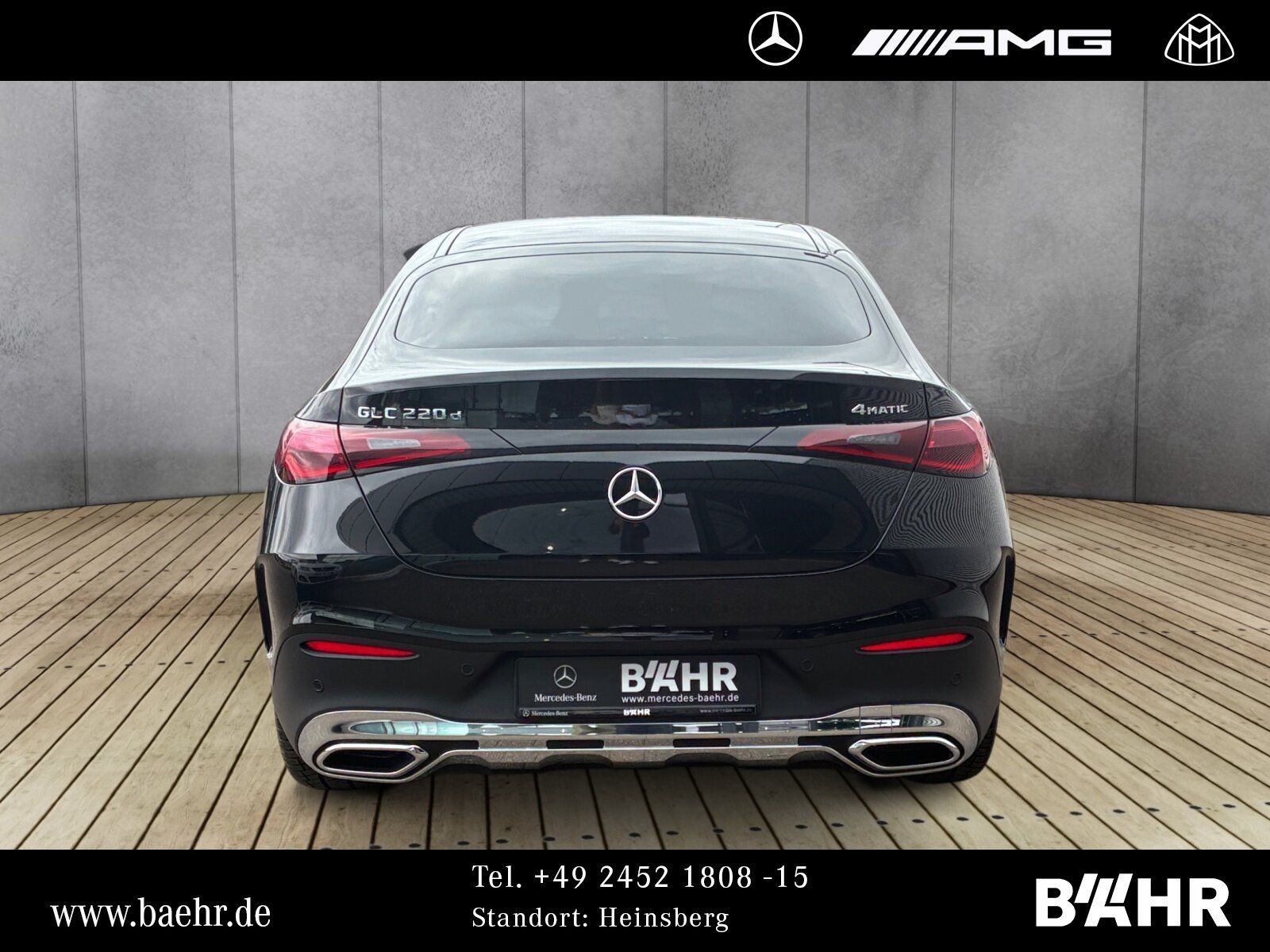 Mercedes-Benz GLC 220 d 4M Coupé AMG/MBUX/LED/360°/Totwinkel