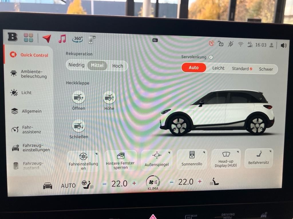 Smart #1 BRABUS Pano+Standhzg.+Navi+LED+360°-K+PDC+SHZ