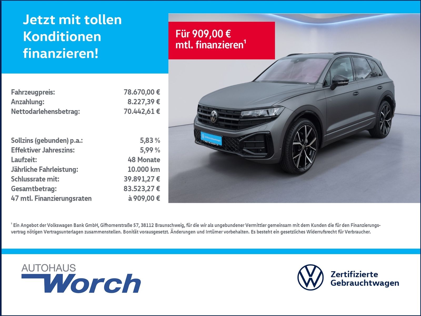 Volkswagen Touareg R-Line V6 TDI 4MO MATT+STHZ+LUFT+PANO+22