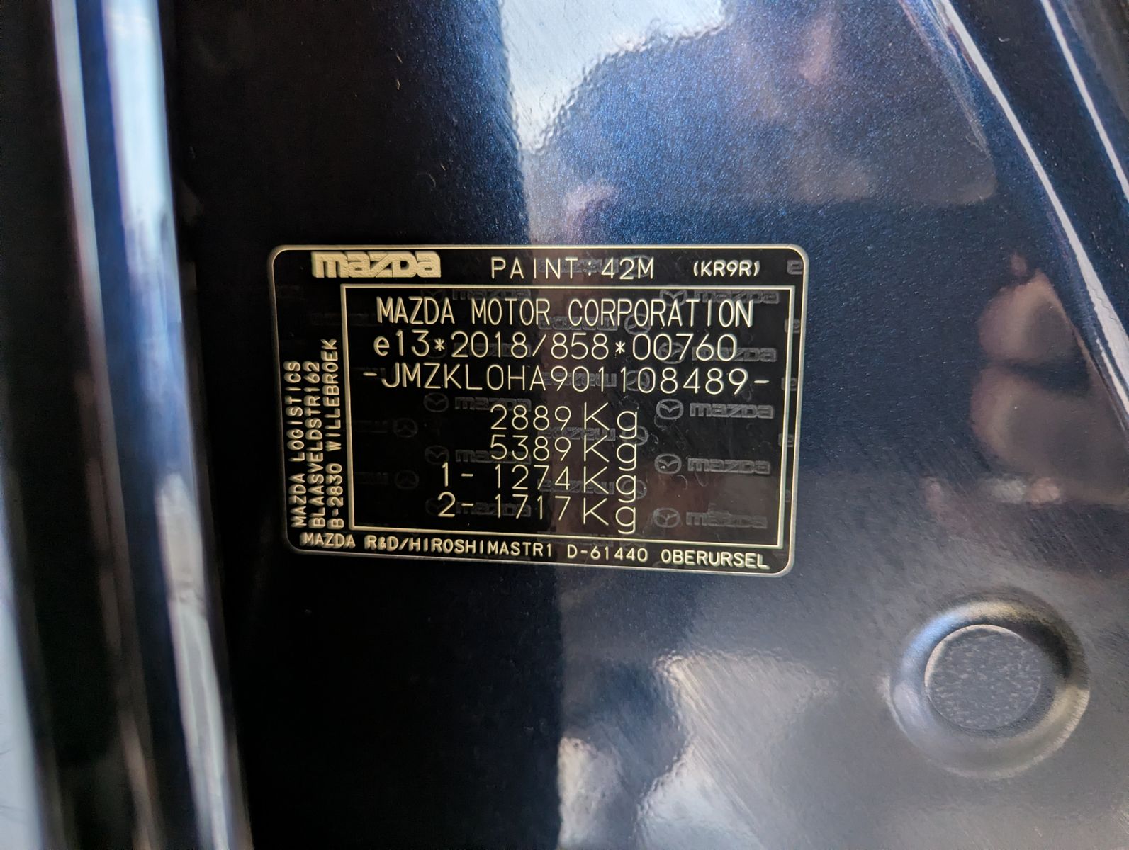 Mazda CX-80 2.5SKYACTIV PHEV 327 HOMURA+ 7-Sitze Pano