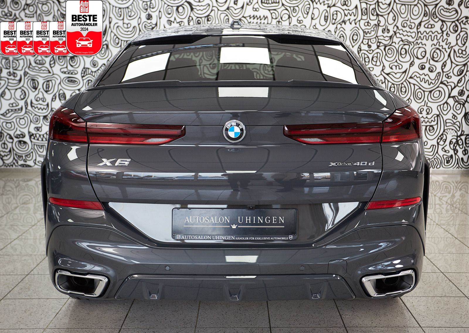 BMW X6 xDrive40d 3x M SPORT*PANO*ICONIC*INDIVIDUAL*