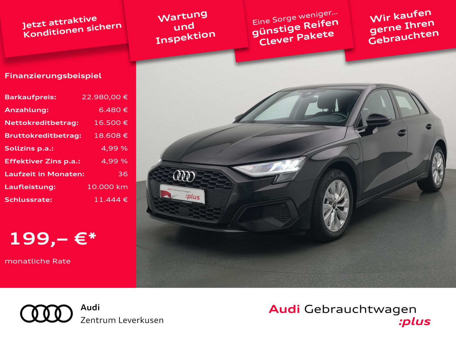 Audi A3 Sportback S-TRON - Samsaru's Car Outlet