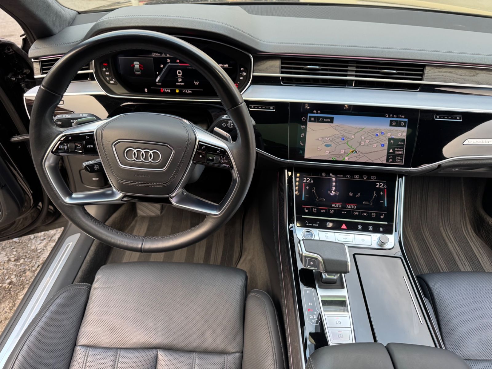Audi A8 L 50 TDI Lang quattro S-Line Black - Samsaru's Car Outlet