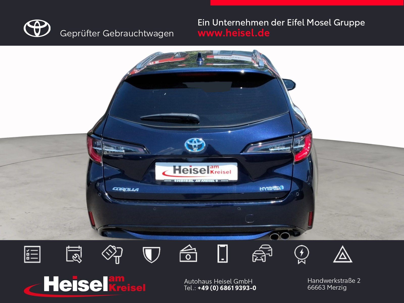 Toyota Corolla Touring Sports 2.0 Hybrid Team D - Samsaru's Car Outlet