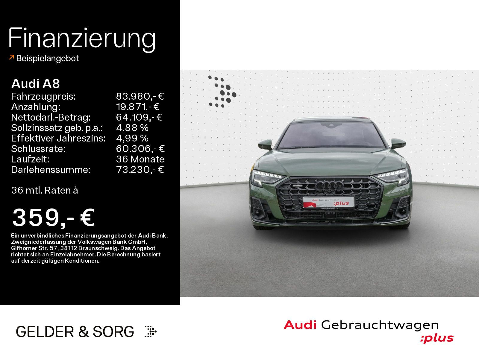 Audi A8 Lang 60 TFSIe qu. S line - Samsaru's Car Outlet