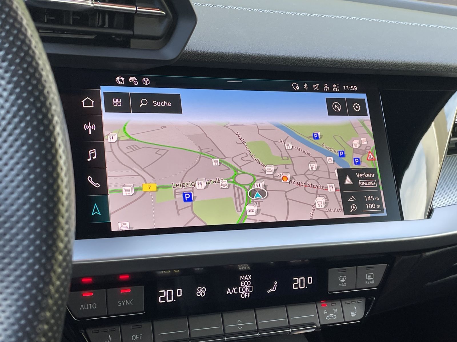 Audi A3 Sportback 30 TFSI LED Navi PDC+ Teilleder