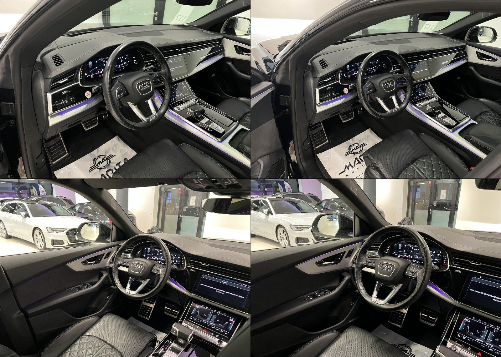 Audi Q8 50 S-LINE|ACC|HUD|LUFTF|MASSAG|PANO|360°|B&O|