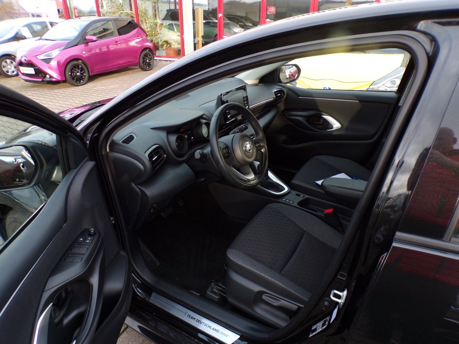 Toyota Yaris Hybrid Team Deutschland Sitzheizung