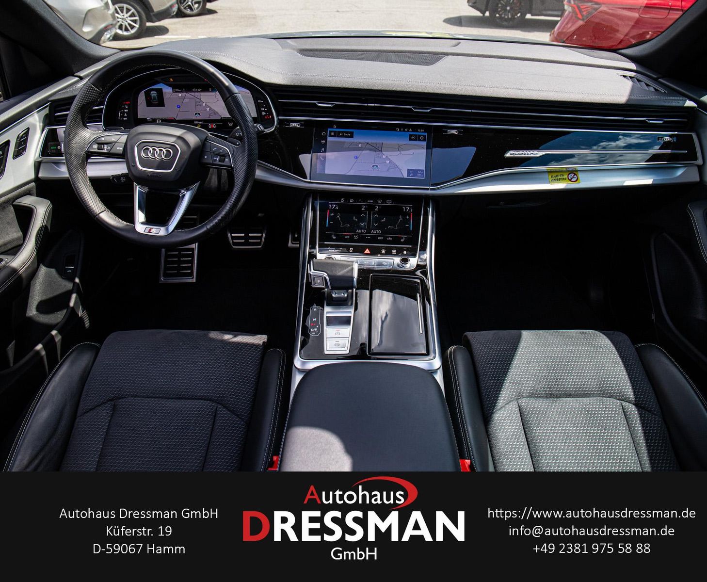 Audi Q8 55 TFSI S-Line MATRIX PANO B&O ACC STHZG HuD