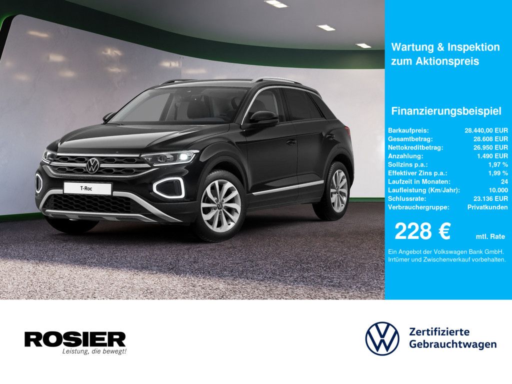 Volkswagen T-Roc Style 1.5 l TSI DSG - Samsaru's Car Outlet