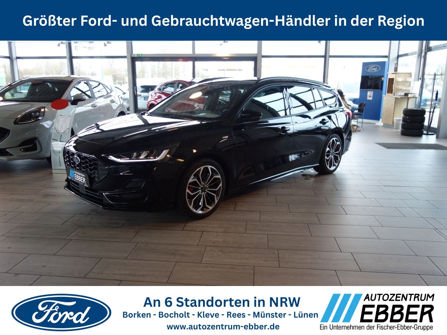 Ford Focus Turnier ST-Line X MHEV AHK PANO ACC SHZ BO