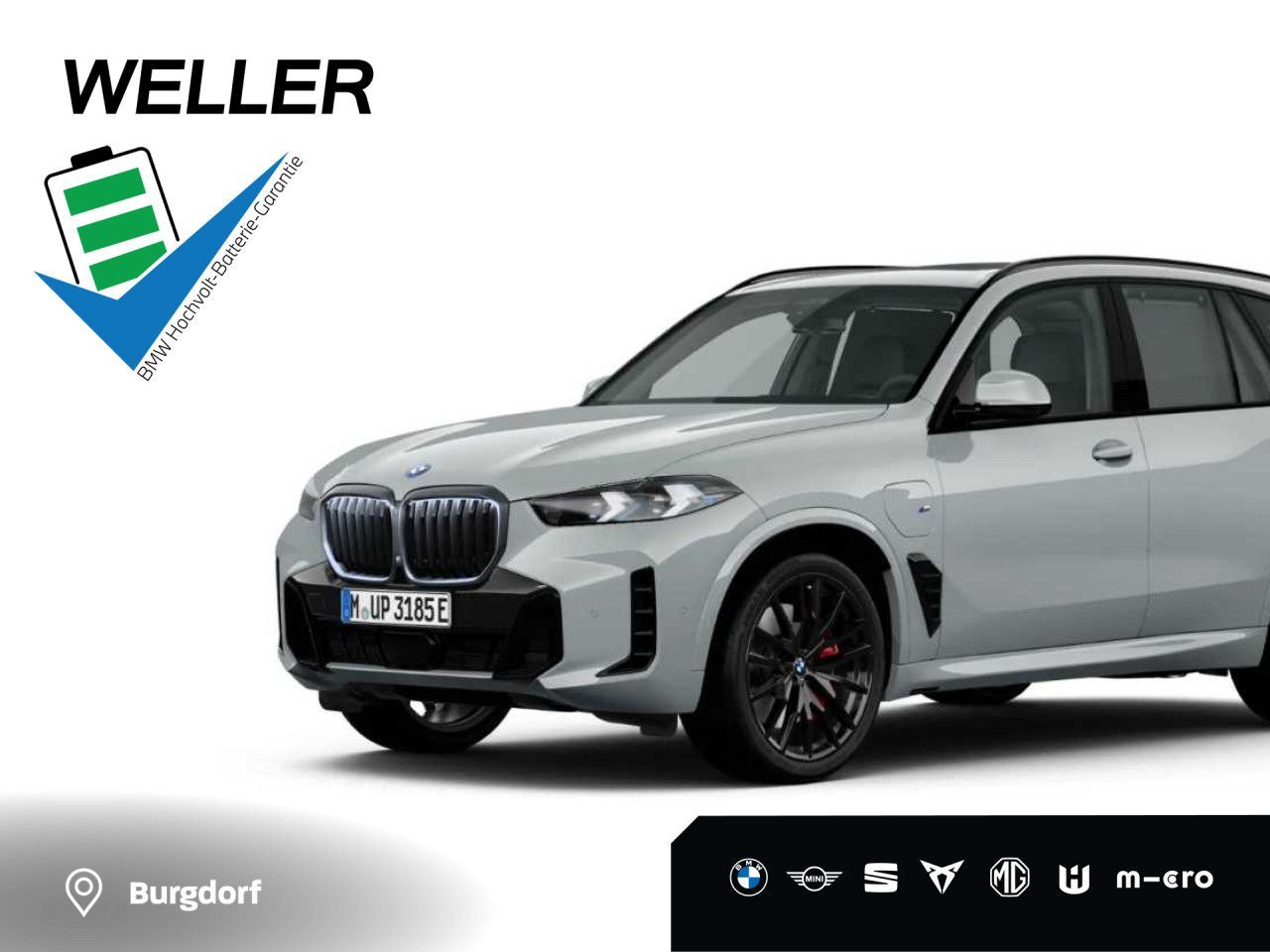 BMW X5 xDrive50e M Sport Pro AHK SHZ BW Pano Ind HUD