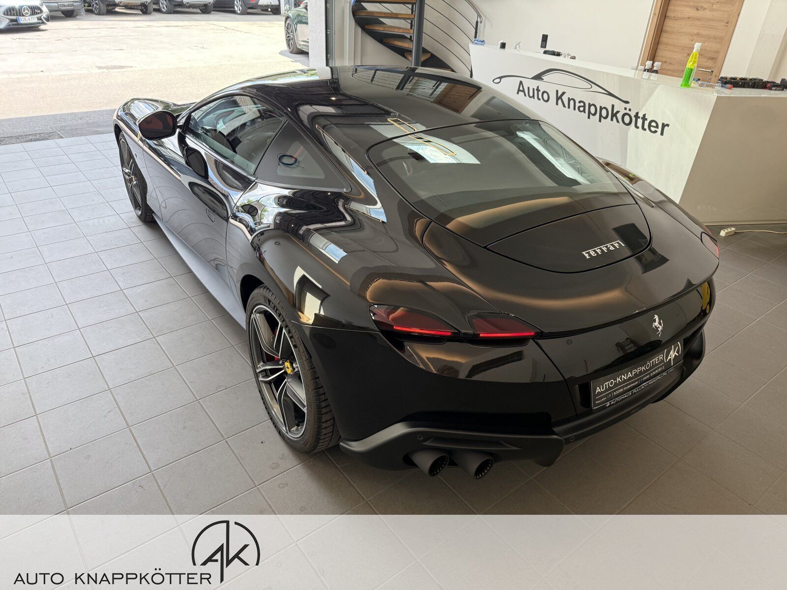 Ferrari Roma/ 1. Hand/ Keramik Scheckheft/ Klima