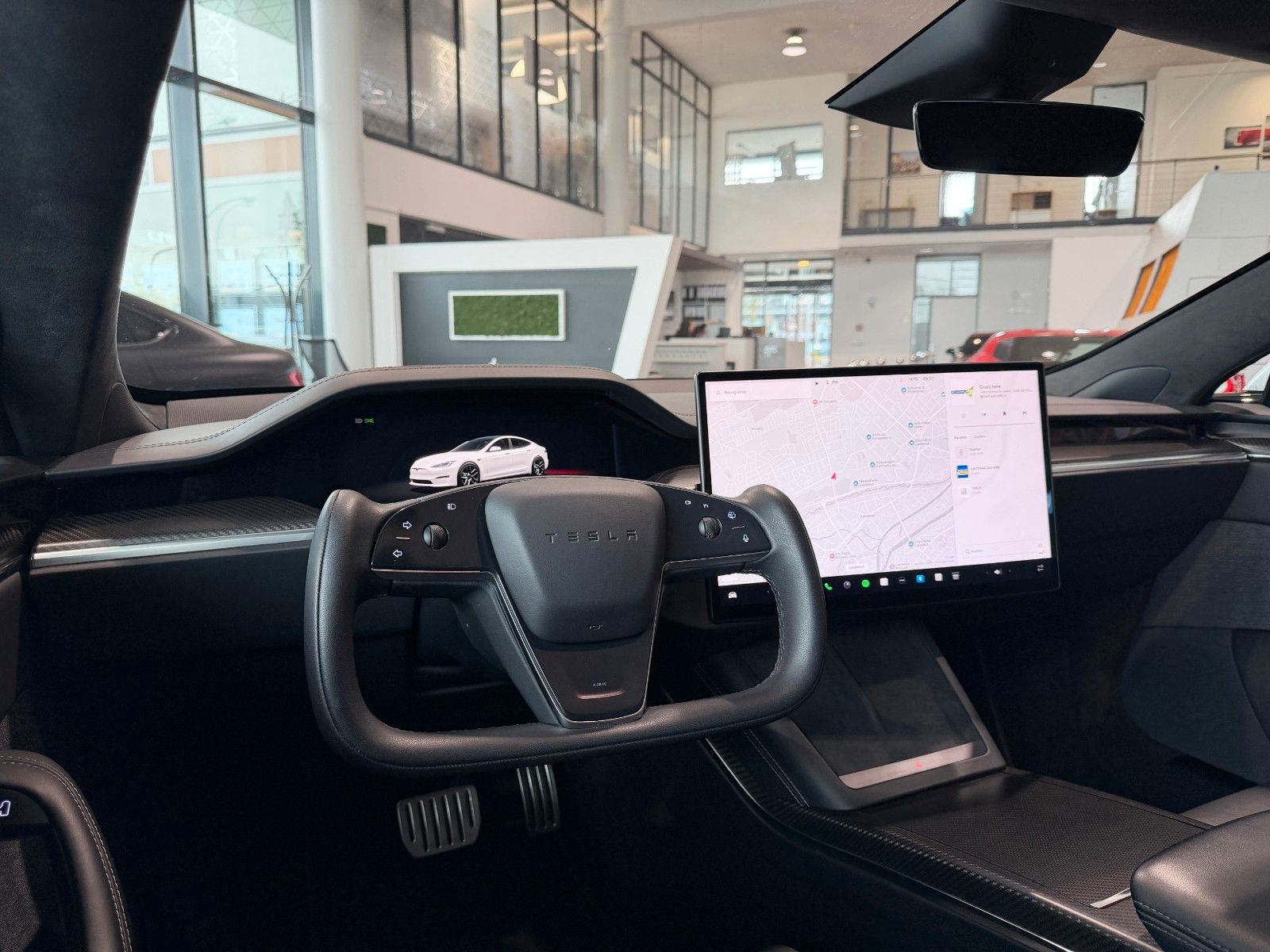 Tesla Model S Plaid AWD Yoke FSD-Autopilot Pano Sbel