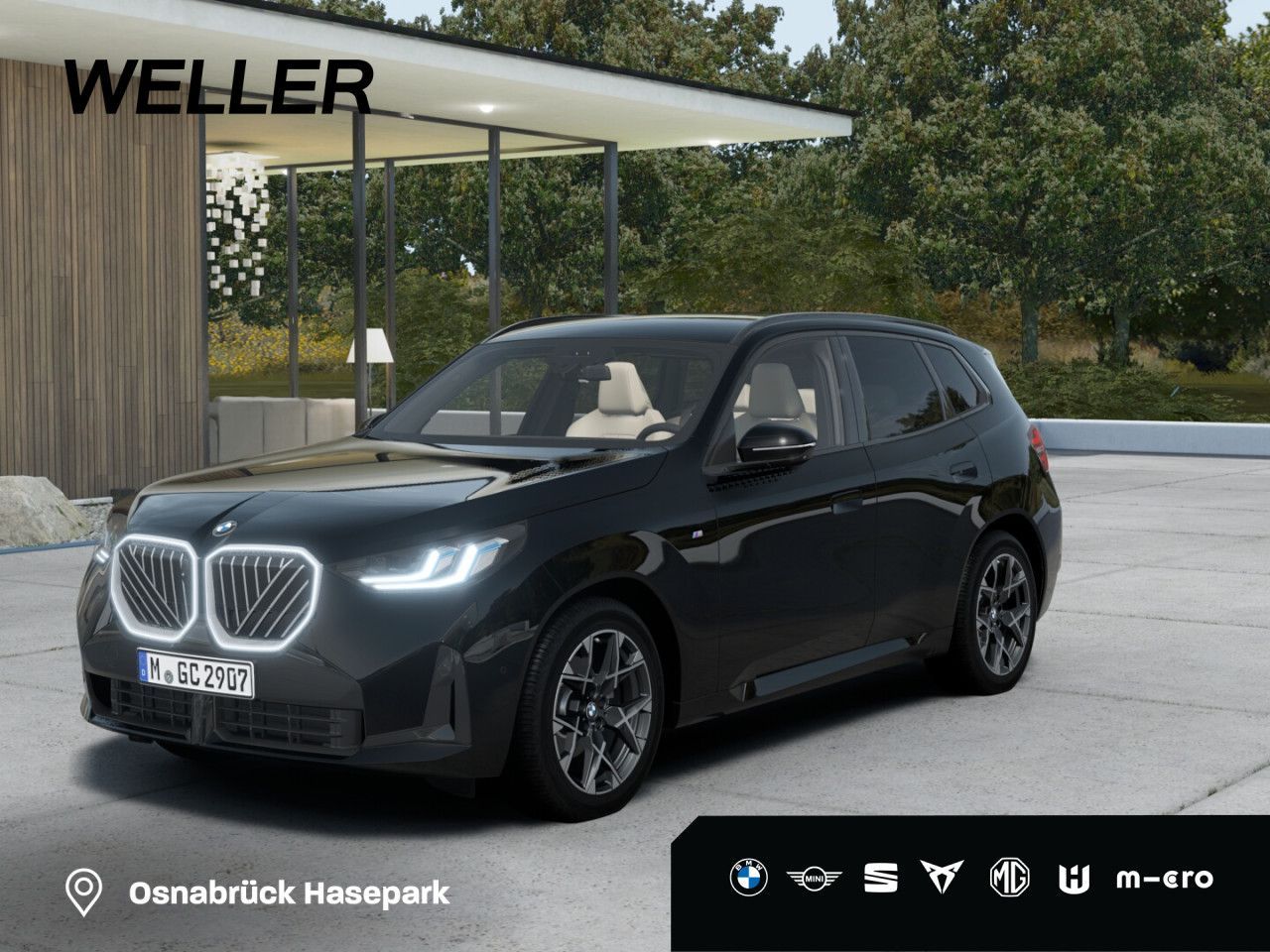 BMW X3 20 xDr M SPORT AdLED,AHK,Pano,360°,H/K,St+Go