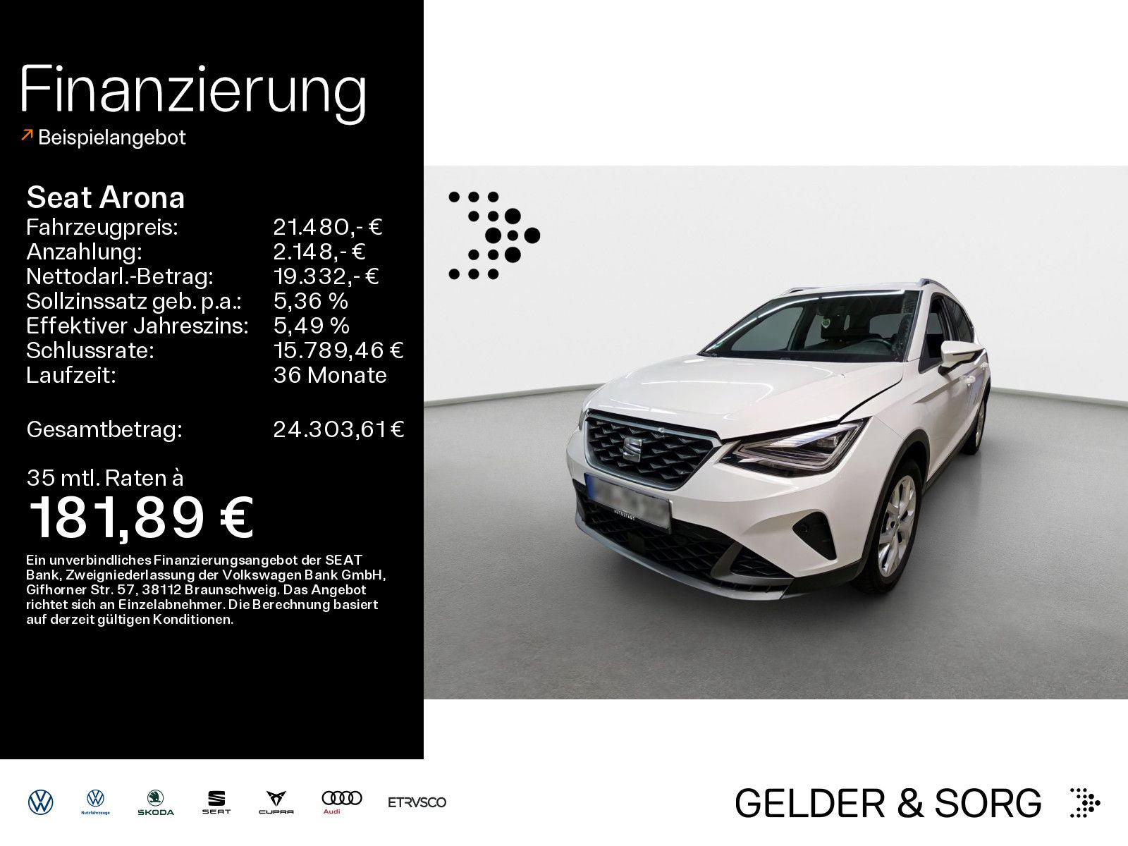 Seat Arona 1.0 TSI FR*AHK*Rückfahrkamera*LED*AHK*ACC