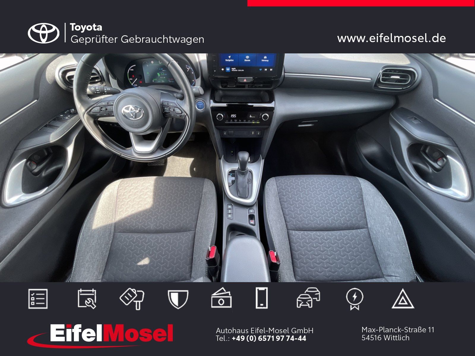 Toyota Yaris Cross 1.5 Hybrid TeamD - PDC - 1. Hd.