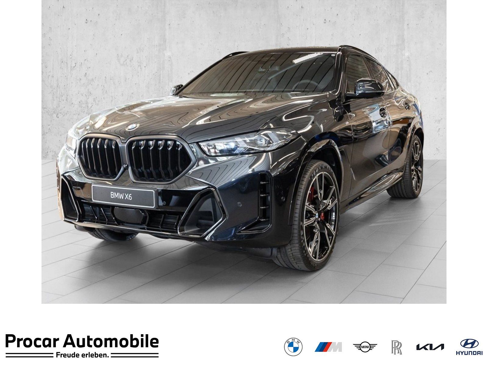 BMW X6 xDrive40d MSport PANO HuD AHK B/W DA Prof