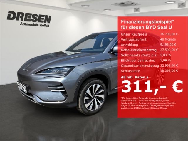 BYD Seal U Comfort 71,8kWh Panorama/Elektr.Heckkl./L
