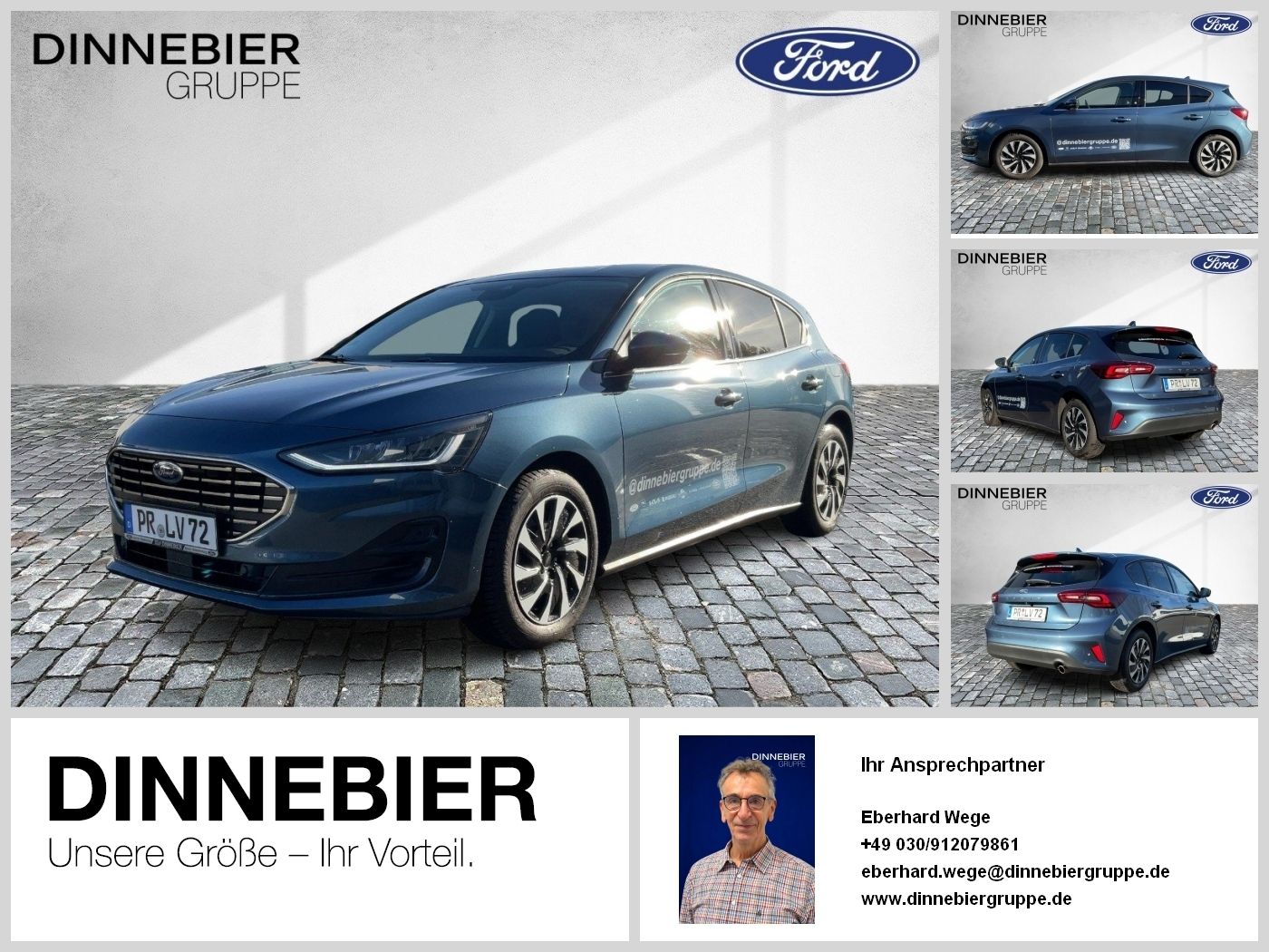 Ford FOCUS ST-Line X LED+AHK+Kamera+Winterpaket