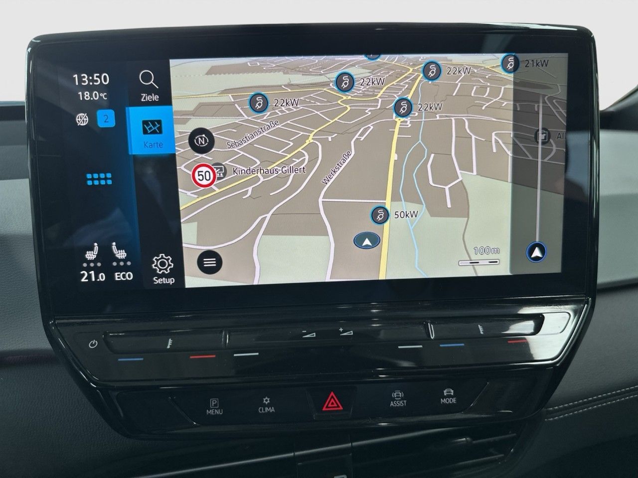 Volkswagen ID.3 Pro 58kWh + ACC + AHK FÜR FAHRRÄDER Klima