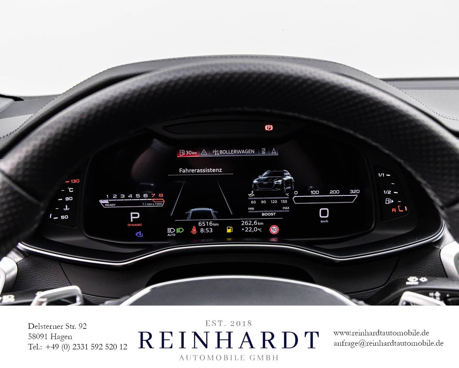 Audi RS6 AVANT BLACK 22Z./LASER/ACC/HuD/PANO/360°/AHK