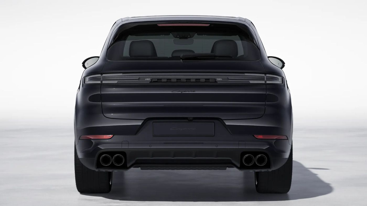 Porsche Cayenne Black Edition | Beifahrerdisplay |