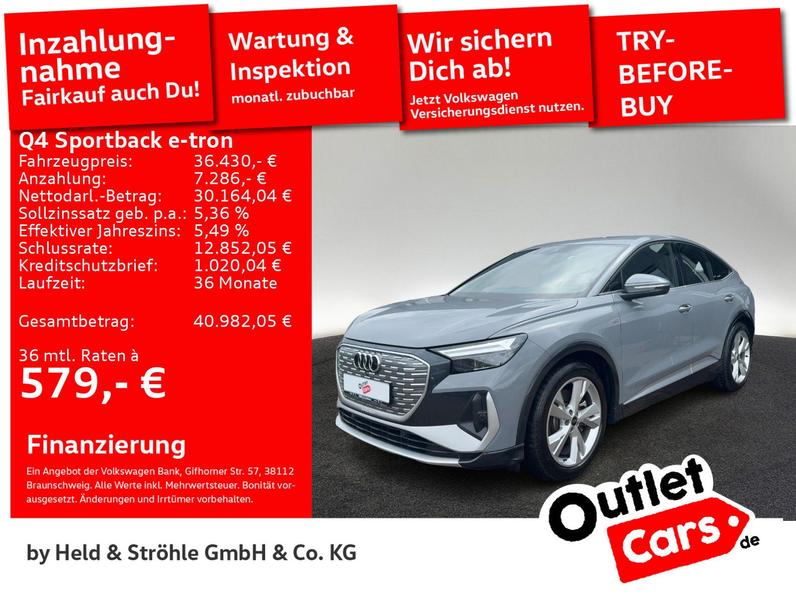 Audi Q4 Sportback S line 45 e-tron quattro AHK PANO