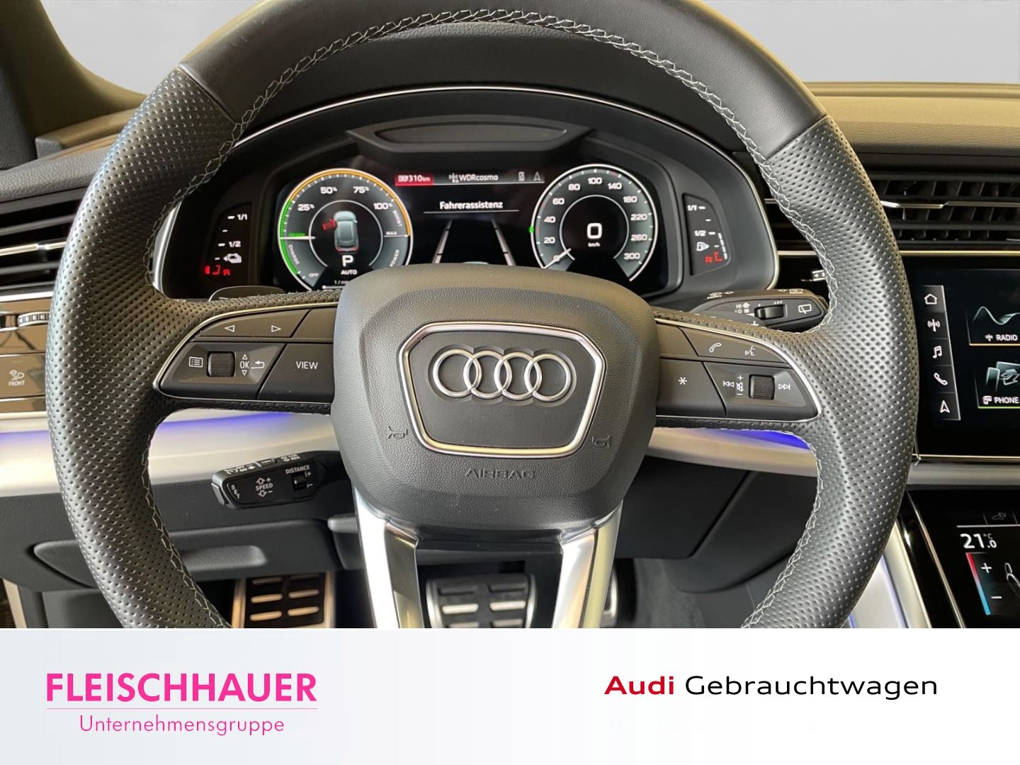 Audi Q8 S line 55 TFSIe quattro B&O ACC Leder Optik-P
