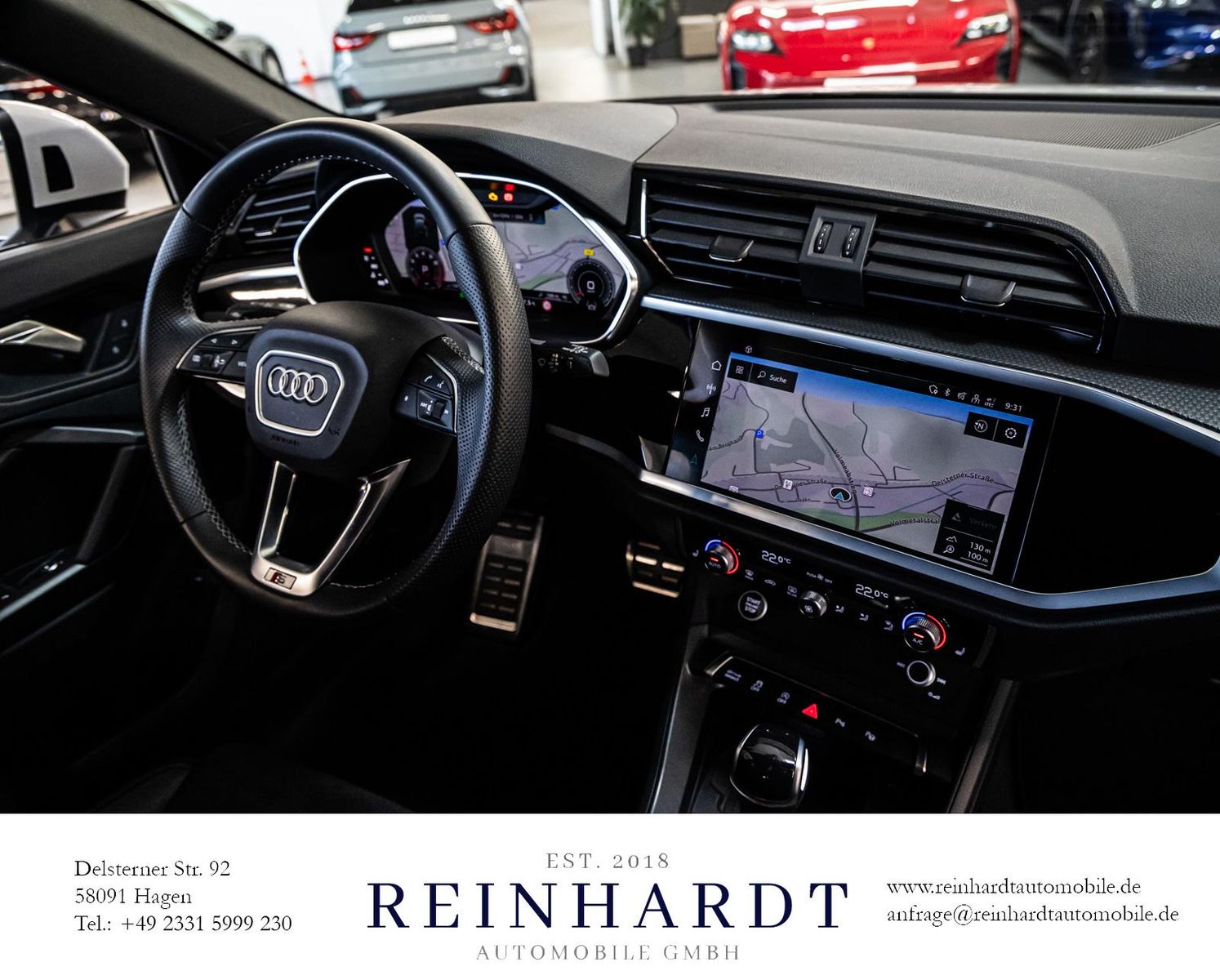 Audi Q3 SPORTBACK 40TFSi Q S LINE BLACK - Samsaru's Car Outlet