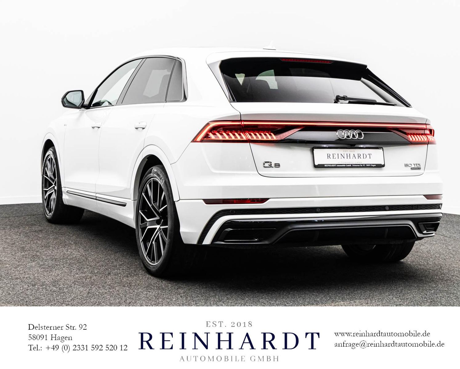 Audi Q8 50TDi Q 2x S LINE/BLACK/ACC/HuD/PANO/S-SITZE