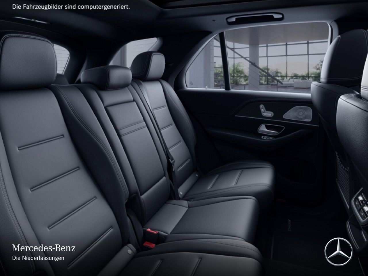 Mercedes-Benz GLE400d4M AMG Dist/Pano/Burme/Airm/Trittb/7.Sitz