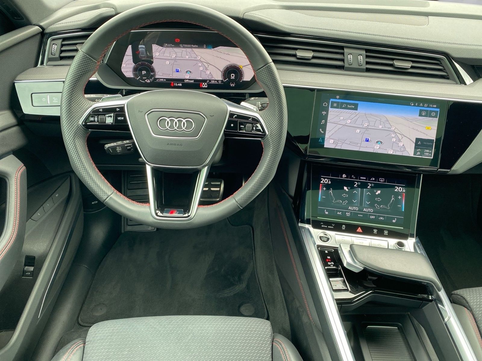 Audi Q8 e-tron 55 S line Edition quattro Matrix Navi