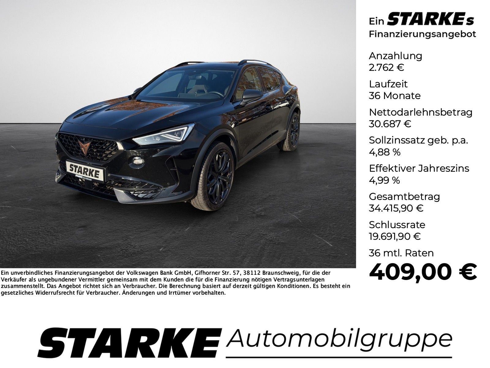 Cupra Formentor VZ 2.0 TSI DSG 4Drive Tribe Edition  P