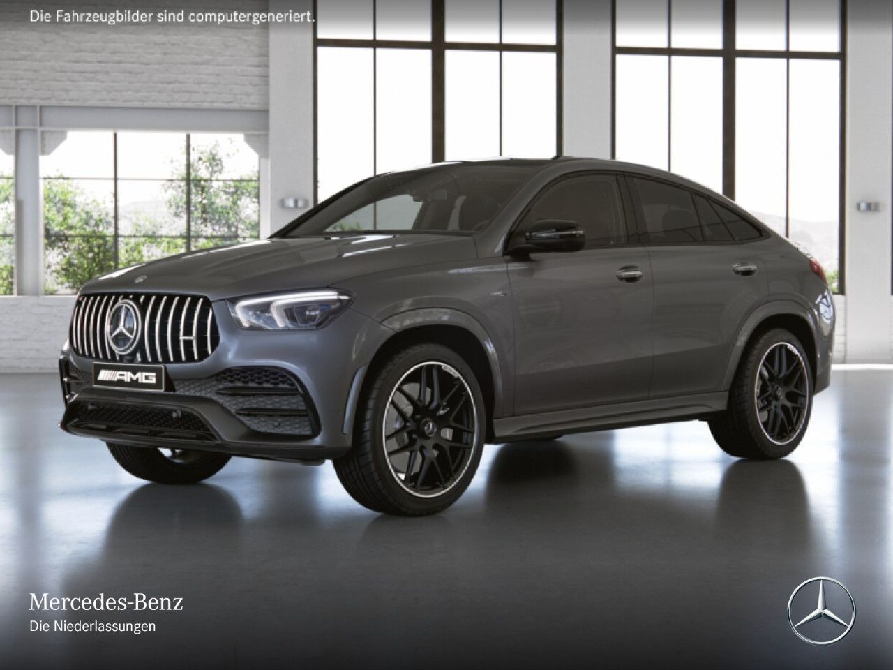 Mercedes-Benz GLE53AMG 4M+ Coupé/Perf-AGA/Ride+/Pano/22"/Burm