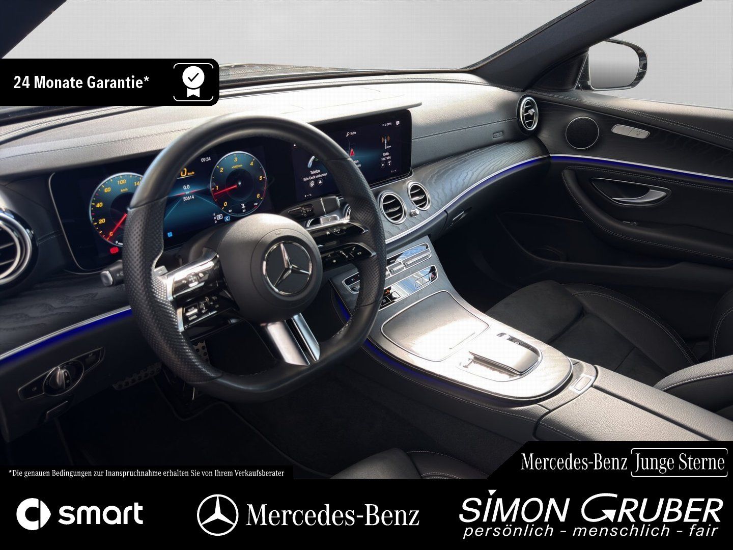 Mercedes-Benz E 220 d 4M AMG Line IntExt Widescreen LED Kamera