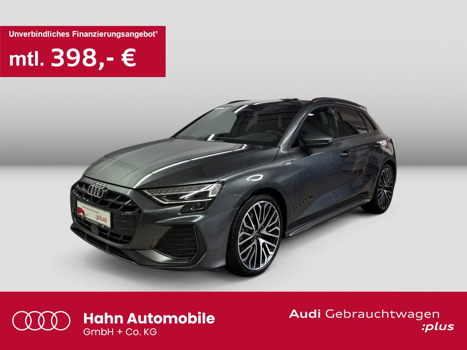 Audi A3 Sportback 40 TFSI quattro S line AHK Leder CA