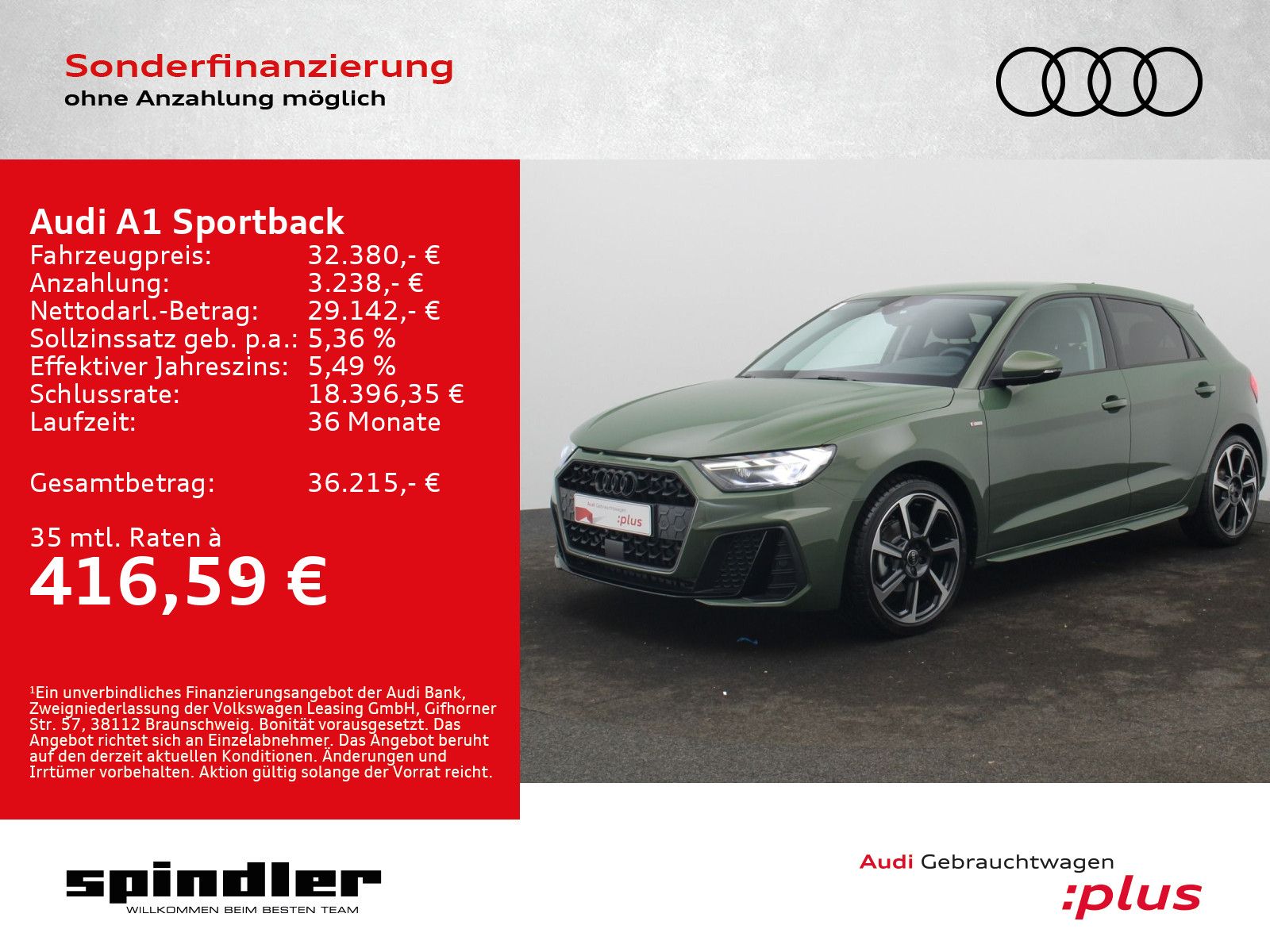 Audi A1 Sportback S-Line 35 TFSI S-tronic / LED, RFK