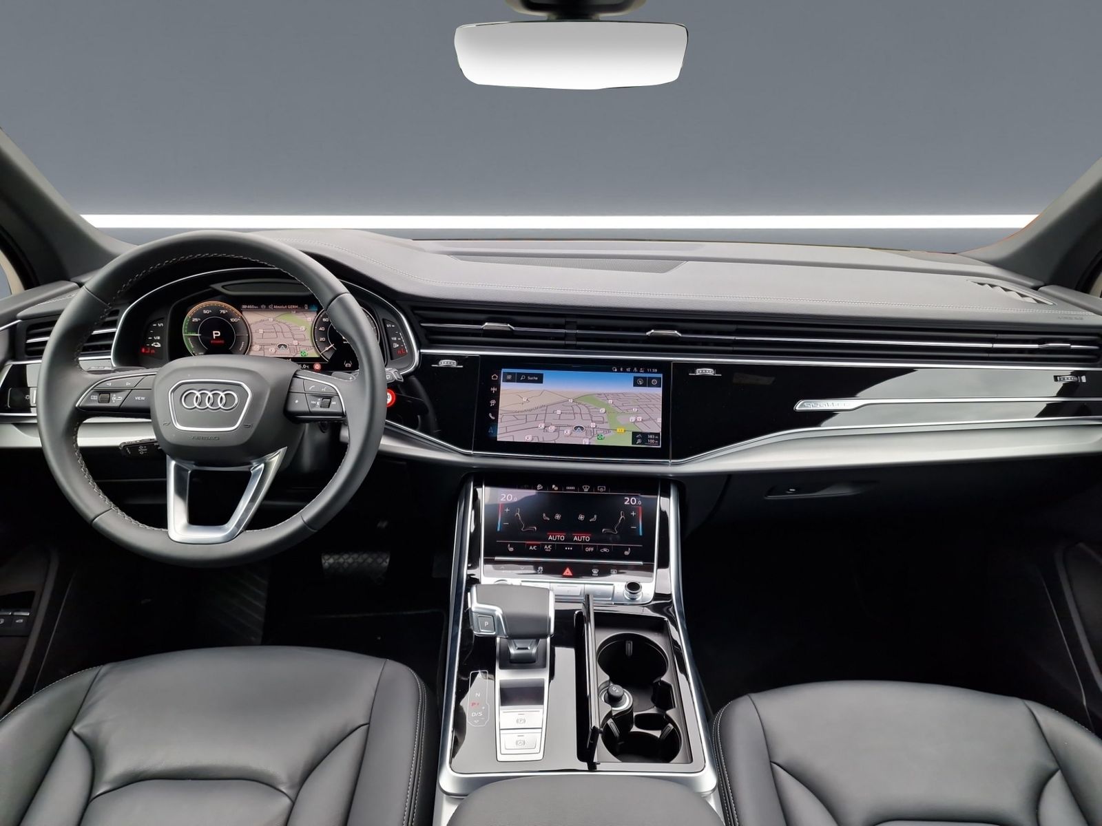 Audi Q7 55 TFSI e qu S line MATRIX Luft AHK HuD 21"